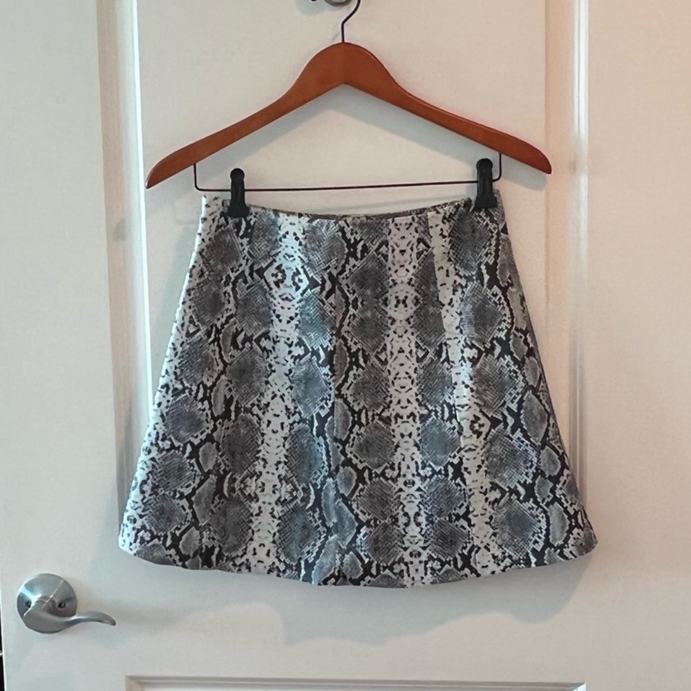 Veda python leather skirt - Picture 11 of 13